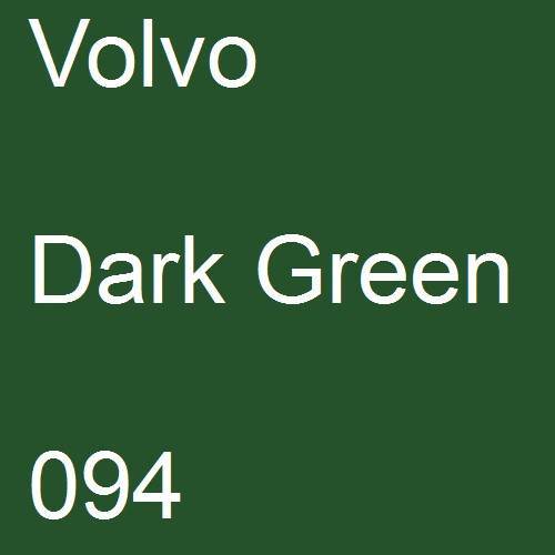 Volvo, Dark Green, 094.